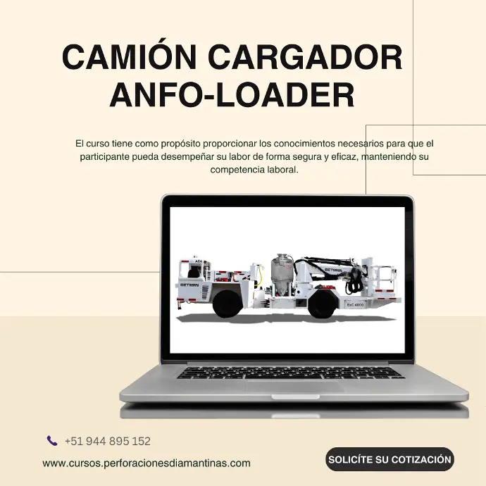 Operación de Camión Cargador Anfoloader