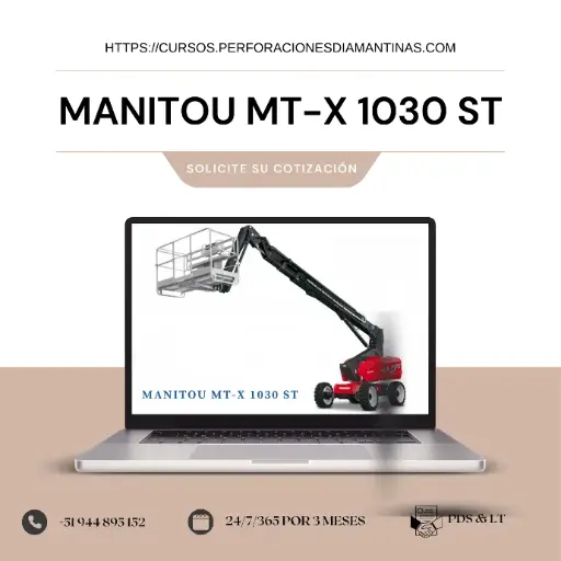 Operación de Manitou MT-X 1030ST