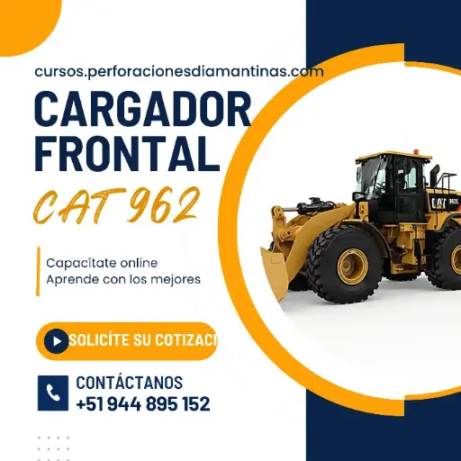 Operación Cargador Frontal CAT 962
